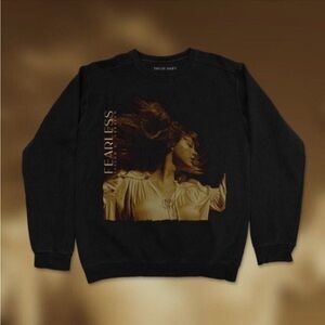 Rare Taylor Swift Fearless Taylor's Version Album Cover Sweatshirt Size 2XL